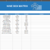 9-Box Matrix Light