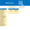 Werkrooster